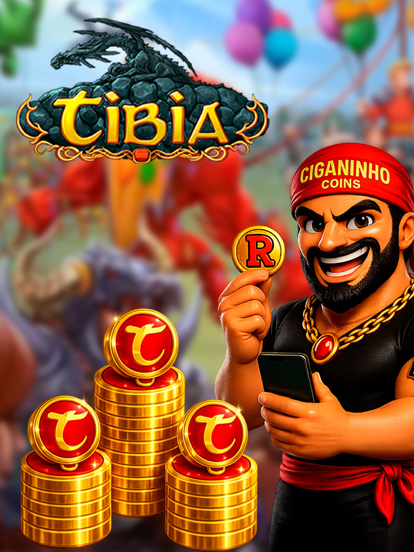 Vender Tíbia Coins